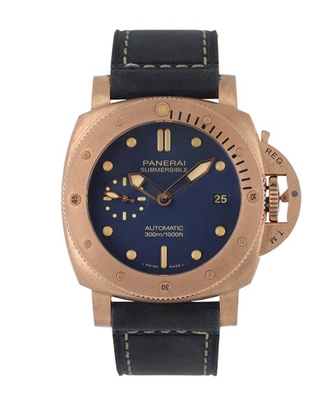 buy panerai bronzo|panerai bronzo blu abisso.